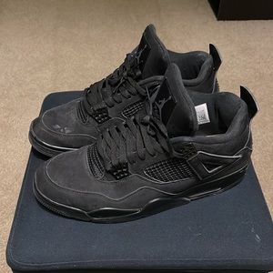 Retro Air Jordan 4 "black cat"